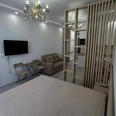 Comfortable 37 m² studio in NBG Panorama residence for rent in Batumi, Georgia
