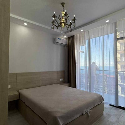 Comfortable 37 m² studio in NBG Panorama residence for rent in Batumi, Georgia