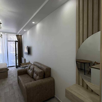 Comfortable 37 m² studio in NBG Panorama residence for rent in Batumi, Georgia