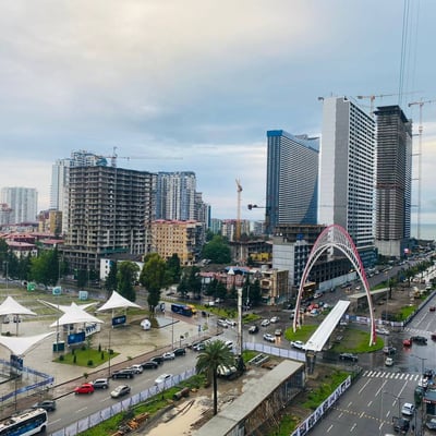 Светлая меблированная квартира 55 м² в аренду, Батуми, Грузия