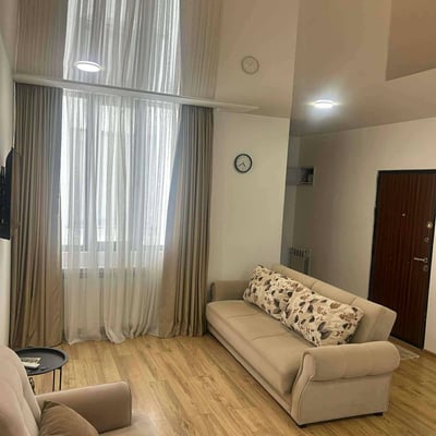Bright apartment 70 m² for rent in Batumi, Georgia