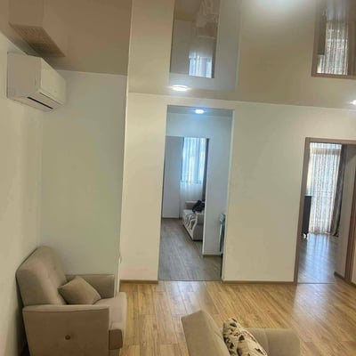 Bright apartment 70 m² for rent in Batumi, Georgia