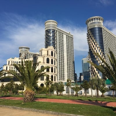 Уютная студия 35 м² в Orbi Tower, Батуми, Грузия