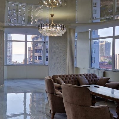 Spacious apartment 125 m² with sea view for rent, Batumi, Georgia