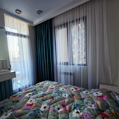 Location appartement confortable meublé avec rénovation moderne, 65 m², Batumi, Géorgie