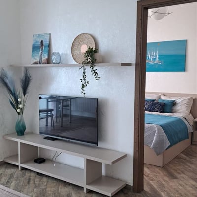 Location appartement confortable, meublé avec vue sur la mer, 50 м², Batumi, Géorgie