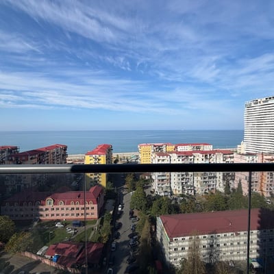 Alquiler de estudio acogedor con vista al mar en Next Apartments, 34 m², Batumi, Georgia