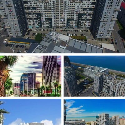 Alquiler de apartamento cómodo, amueblado, 80 m², Batumi, Georgia