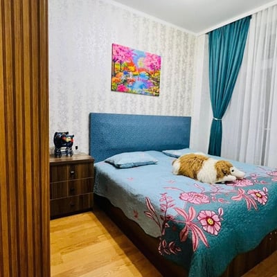 Location appartement moderne, confortable, avec balcon, 45 м², Batumi, Géorgie