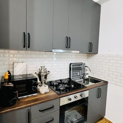 Location appartement moderne, confortable, avec balcon, 45 м², Batumi, Géorgie