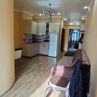 Alquiler de apartamento cómodo con vista al mar, 40 m², Batumi, Georgia