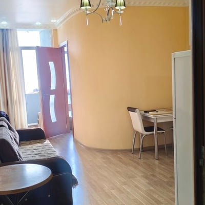 Alquiler de apartamento cómodo con vista al mar, 40 m², Batumi, Georgia