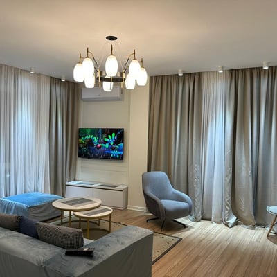 Alquiler de moderno y cómodo apartamento con nueva reforma, 85 m², Batumi, Georgia