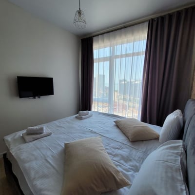 Alquiler de moderno apartamento con vista al mar en White Sails, Batumi, Georgia