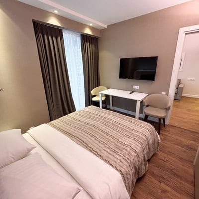 Alquiler de luminoso y moderno apartamento con vista al mar en Alliance Batumi, Batumi, Georgia