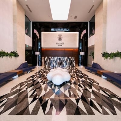 Alquiler de luminoso y moderno apartamento con vista al mar en Alliance Batumi, Batumi, Georgia