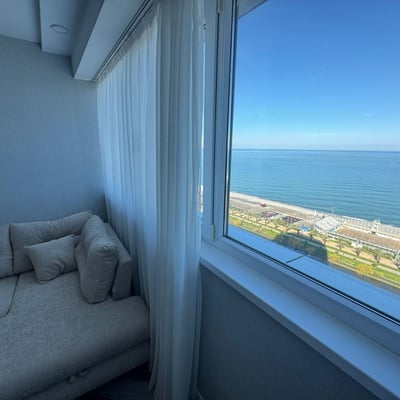 Аренда панорамной, полностью меблированной квартиры, 56 м², Батуми, Грузия