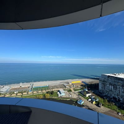 Аренда панорамной, полностью меблированной квартиры, 56 м², Батуми, Грузия