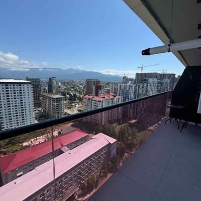 Alquiler de apartamento acogedor con hermosa vista, 50 m², Batumi, Georgia