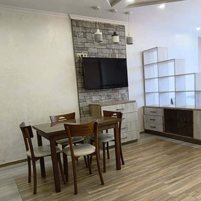 Rent a sunny, spacious studio with mountain view, 43 m², Batumi, Georgia