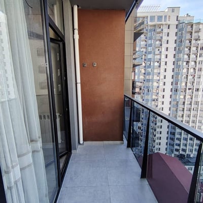 Alquiler de estudio acogedor y confortable, 33 m², Batumi, Georgia