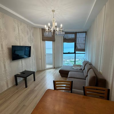 Furnished 50 m² apartment for rent with a beautiful view, Batumi, Georgia