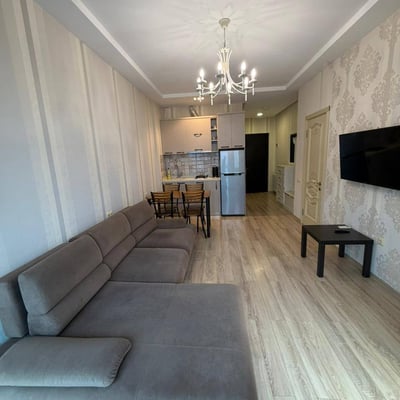 Furnished 50 m² apartment for rent with a beautiful view, Batumi, Georgia