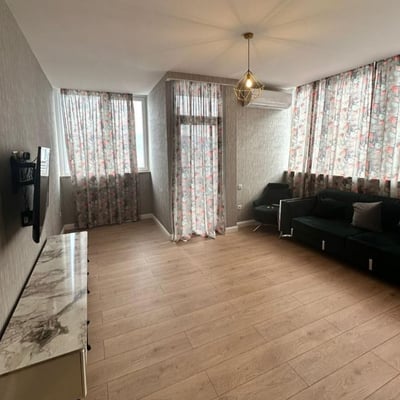 Rent a spacious, furnished 75 sqm apartment in Batumi, Georgia