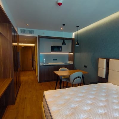 Location d'un studio douillet avec vue sur la mer, Alliance Privilege, Batumi, Géorgie