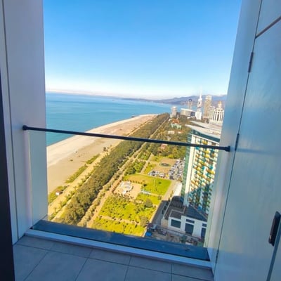 Аренда уютной студии с видом на море, Alliance Privilege, Батуми, Грузия