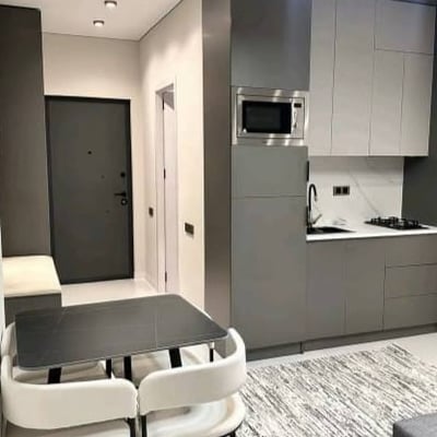 Compact furnished apartment for rent in NBG Panorama complex, 33 m², Batumi, Georgia