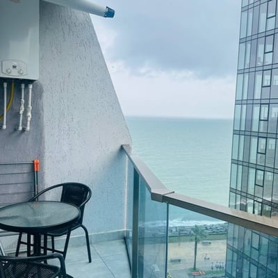 Cozy furnished apartment for rent near the sea, 50 m², Batumi, Georgia