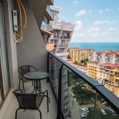 Location d'un studio élégant, accueillant, 35 m², Batumi, Géorgie