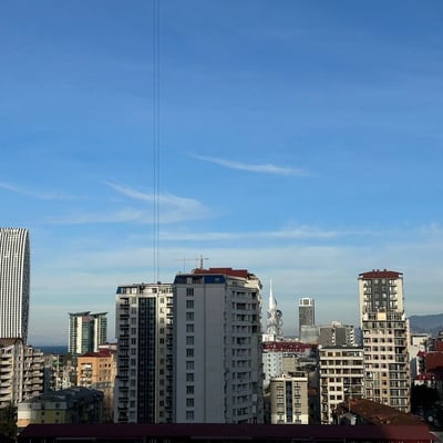 Location d'un appartement moderne, confortable, 45 m², Batumi, Géorgie