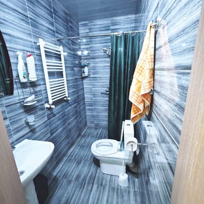 Comfortable, bright apartment for rent with mountain view, 55 m², Batumi, Georgia
