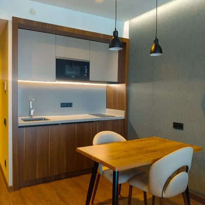 Аренда уютной, стильной студии с видом на море, ЖК Orbi Beach Tower, Батуми, Грузия