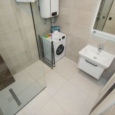 Location d'un studio confortable, lumineux avec vue sur la mer, Batumi, Géorgie