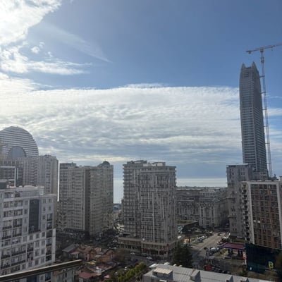 Bright and cozy apartment for rent, 42 m², Batumi, Georgia