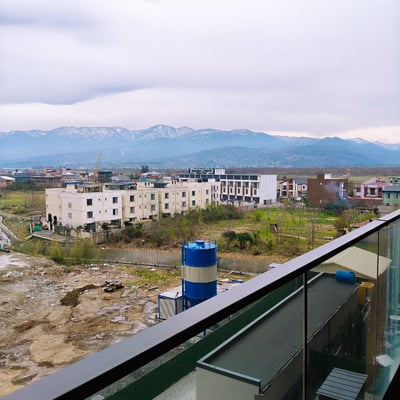 Location d'un studio cosy avec vue sur la montagne, Rainbow Batumi, Batoumi, Géorgie