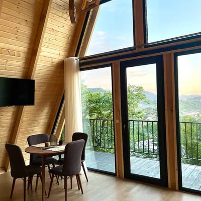 Rent a cozy, spacious cottage with garden, Kapreshumi, Batumi, Georgia