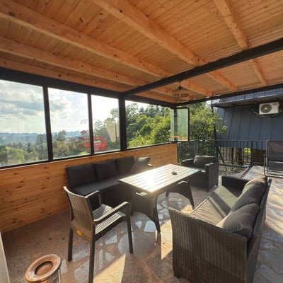 Rent a cozy, spacious cottage with garden, Kapreshumi, Batumi, Georgia