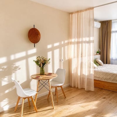 Vermietung eines neuen, modernen Studios, 38 m², Black Sea Tower, Batumi, Georgien
