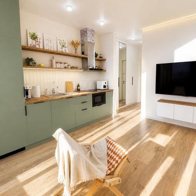 Rent a brand new, modern studio, 38 m², Black Sea Tower, Batumi, Georgia