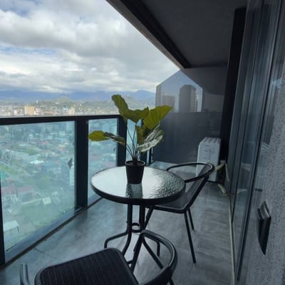 Rent a modern, comfortable apartment with balcony, 58 m², Batumi, Georgia
