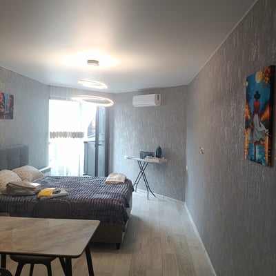 Location d'un studio neuf, 35 m², Blue Sky Tower, Batoumi, Géorgie