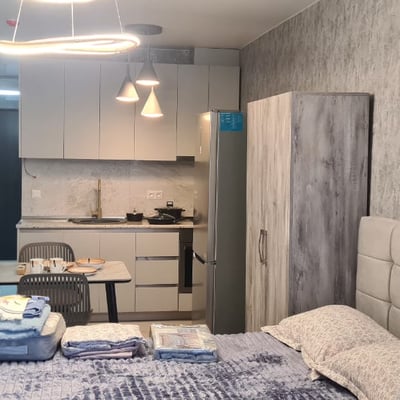 Location d'un studio confortable et lumineux, 35 m², Batoumi, Géorgie