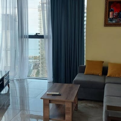 Rent a spacious apartment with panoramic view, 90 m², Batumi, Georgia