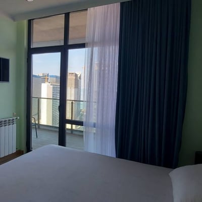 Rent a spacious apartment with panoramic view, 90 m², Batumi, Georgia