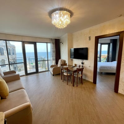 Rent a cozy apartment with panoramic view, 54 m², Orbi Panorama, Batumi, Georgia