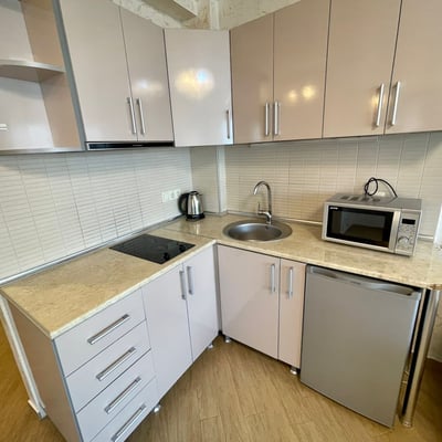 Alquiler de apartamento moderno con vistas panorámicas, 54 m², Orbi Panorama, Batumi, Georgia